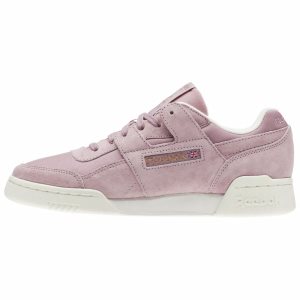 Reebok Workout Lo Plus Turnschuhe Damen - Rosa Gold - DE 048-EZV